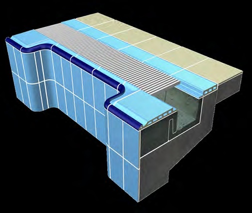 ACEPOOL プール用タイル