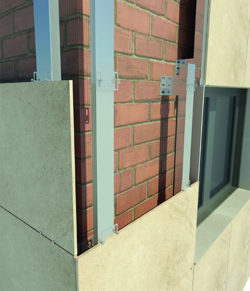 大判タイル乾式工法 2