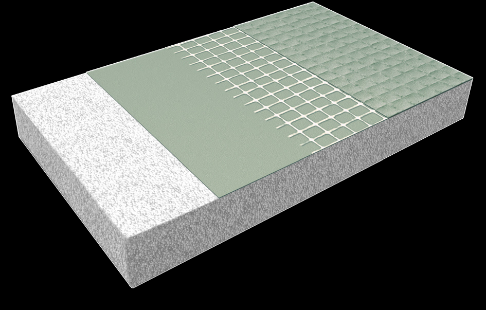 LUX ELEMENTS EPS製タイル下地