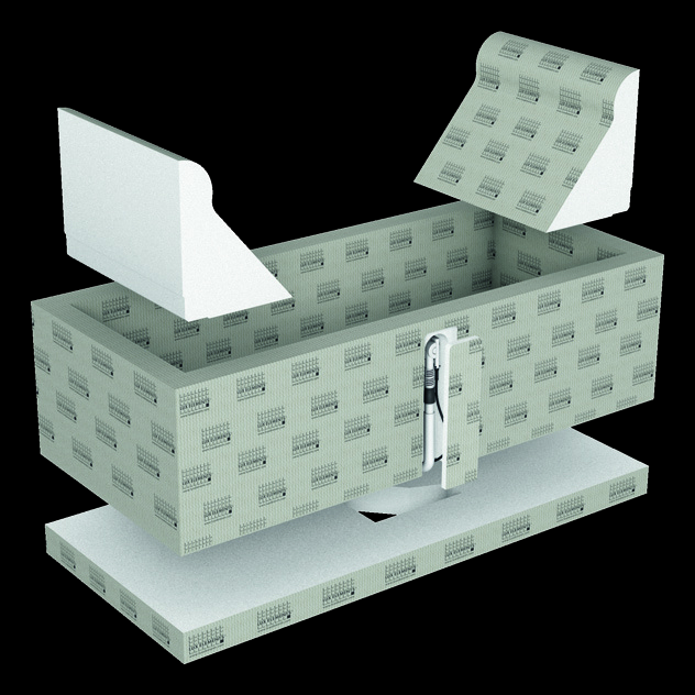 LUX ELEMENTS EPS製タイル下地 6